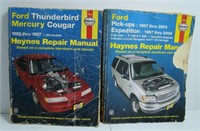 Automotive Repair Manuals Ford Thunderbird