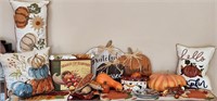 Lot of Fall Harvest Thanksgiving Decor