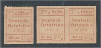 GERMAN EAST AFRICA NOT ASSIGNED MINT VF NG H