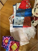 Vintage aprons, napkins and more