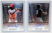 Anthony Rendon & Jackie Bradley Metal Draft Cards