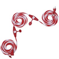 DEWENWILS 25 FT Candy Cane Outdoor Extension Cord