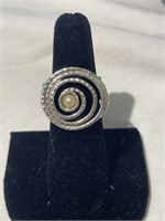 Pearl Fashion Ring - 925