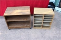 Small Rolling Stand & Misc. Cabinet