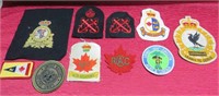 Canada Lot 10 Military Patches Vintage to Modern