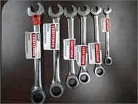 6pc Craftsman Dual racheting wrenches MM