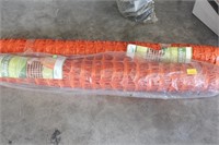 2pc 4' X 100' ORANGE MUDD FENCE NO CASE