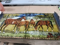 Tapestry - horses