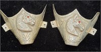 Sterling .925 Horse Head Boot Toe Covers