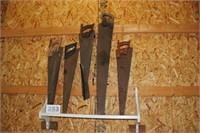 LOT OF HAND SAWS