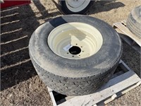 Michelin 445/50R22.5 tire & rim