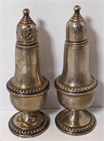 Empire Sterling Weighted Salt & Pepper Shakers.