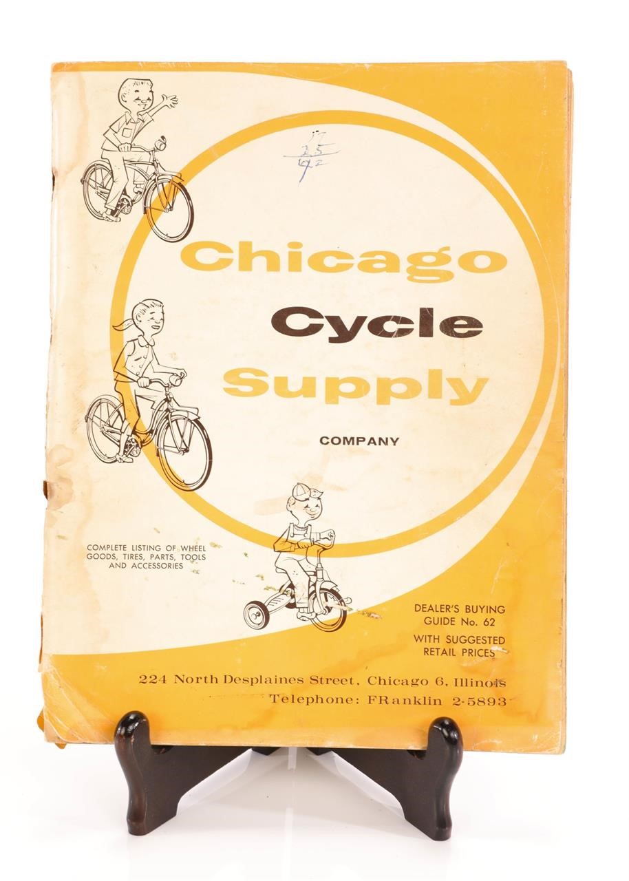 CHICAGO CYCLE SUPPLY VTG DEALER BUYER'S CATALOG