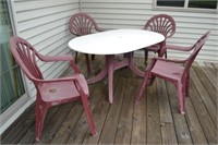 Patio Table & 4 Chairs