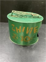 Vintage Metal Shoe Shine Stand