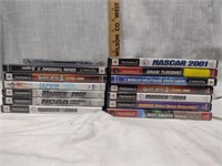 PS2 Games Lot-Madden, NASCAR, Guitar Hero III
