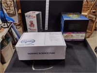 Science Kit, Magician Kit, Plush Case Lot