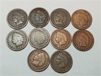OF) 1800s Indian Head pennies