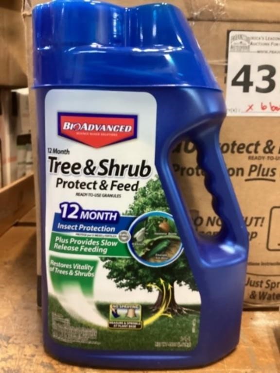 4 Lbs. Tree & Shrub Protect/Feed x 6 Bottles