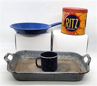 Agateware Baking & Frying Pans, Cup, Ritz Cracker