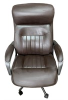 Laz-boy Brown Leather Office Chair *pre-owned*