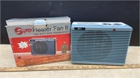 Super Heater Fan II (working).  NO SHIPPING