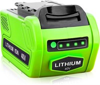NEW $153 40V Replacement Battery for Greenworks