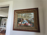 Antique Framed Picture. 24.5 by 28.5.