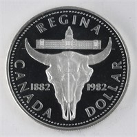1982 CANADIAN COMMEMORATIVE SILVER DOLLAR