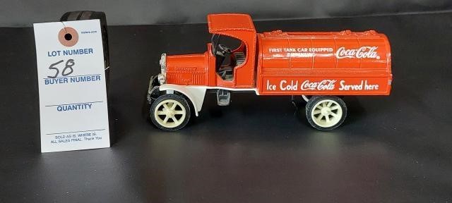 Cocal Cola Bank Truck (with Key)