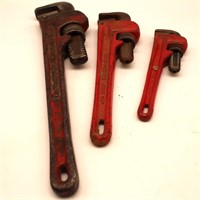 Pipe Wrenches  Ridged 14: Jaws 10 & 8