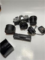 Minolta X-7 Manual Camera with lens & Extras