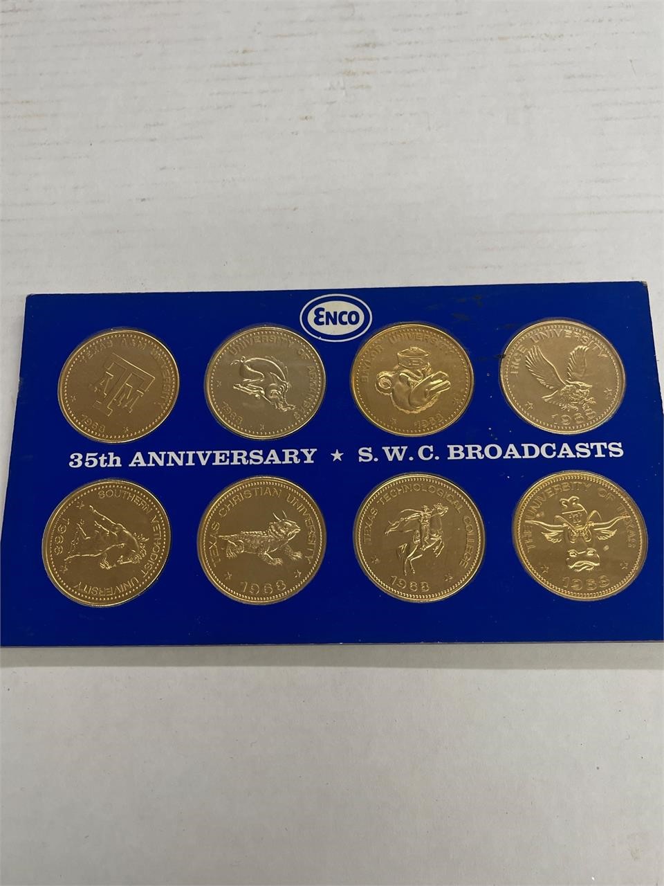 Sealed Enco 35th Anniversary SWC Coins
