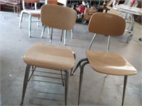2 CHILDRENS SCHOOL CHAIRS - PICK UP ONLY