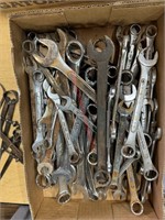 Flat Of Assorted Wrenches