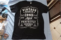 Vintage Made In 1943 T-shirt Size L