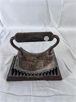 Antique Cast iron Fluting Iron