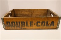 DOUBLE COLA WOOD POP CRATE