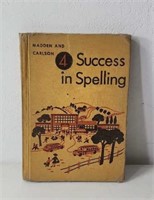 1950's Spelling School book