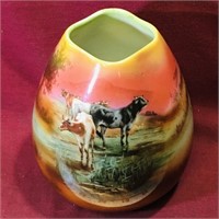 Royal Bancroft Handpainted Vase (Vintage)