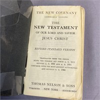 1946 Nelson RSV New Testament Black Pocket Bible