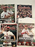 Lot of Cardinals Magazines