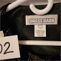 Dress Barn-Size M, Gold Floral Jacket