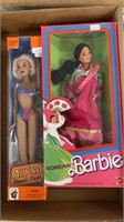 Vintage Korean Barbie and Alysa Beach Bash Dolls