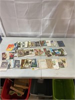 100+ Assorted vtg post cards