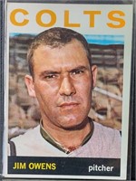 1964 Topps Jim Owens #241 Houston Colt 45s
