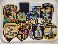 20) ASSORTED POLICE PATCHES