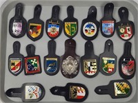 17) POCKET INSIGNIA'S FOREIGN COUNTRIES