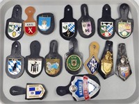 16) POCKET INSIGNIA'S FOREIGN COUNTRIES