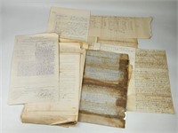 ASSORTED LOT OF ANTIQUE POLICE PAPERWORK